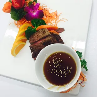 Teriyaki steak chef special
