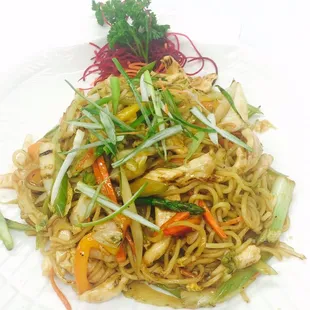 Chicken soba