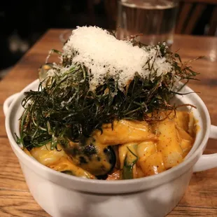 Seafood rose tokbokki