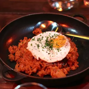 Osamil Kimchi Fried Rice   ($25) - omitted bacon