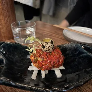 Beef tartare