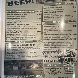 Always beer list