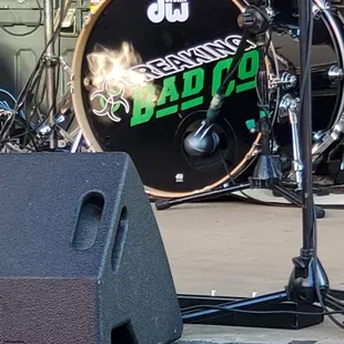 a drum set