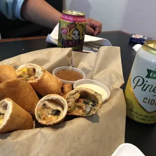 Southwest egg roll are a hit!