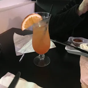 Bahama Mama on a Saturday night