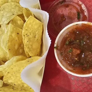 Chips and salsa