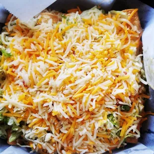 Rolled tacos. Some may call them taquitos. Delicious!