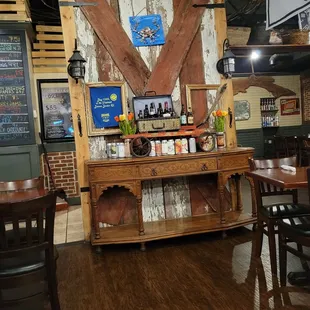 Some of their extensive IPA on display