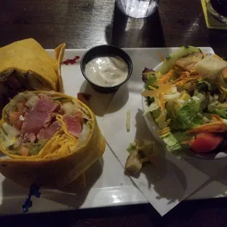 Ahi Tuna Wrap Sandwich