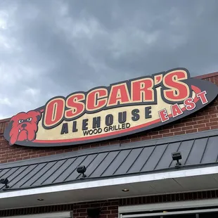 the front of the restaurant