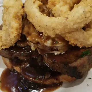 Open-Faced Meatloaf Sandwich