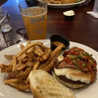 Alehouse Cajun Burger