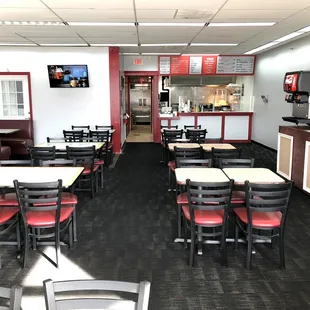 Updated Counter and Dining Area