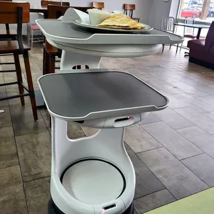 Robot bringing our food