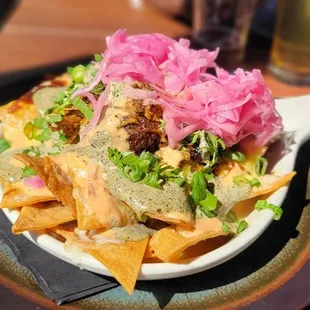 The tri tip nachos were my favorite. The flavor is a party in your mouth.