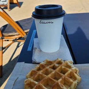 Eggnog latte is Ah-mazing!