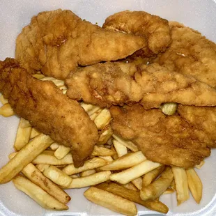 5pc chicken strip dinner