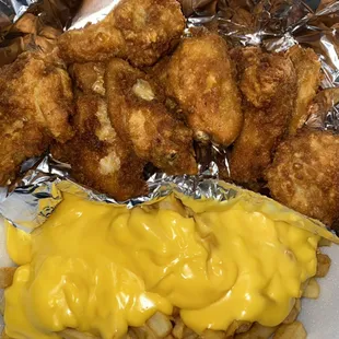 10 piece wing ding dinner