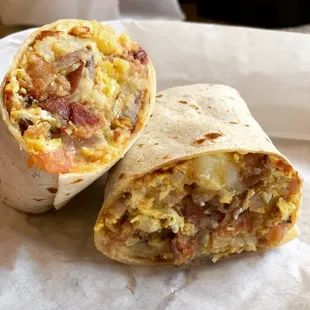 Breakfast burrito