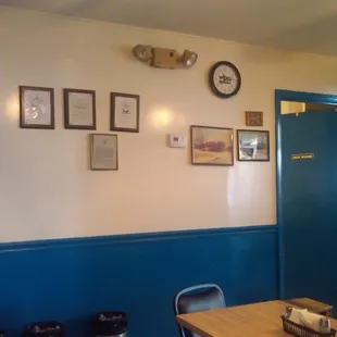 Part of the interior.