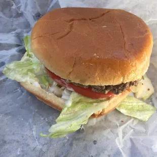 A diner style Cheeseburger not to be missed!