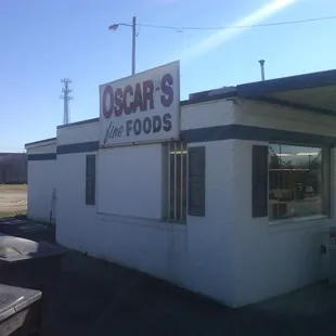 The Exterior, from the side.