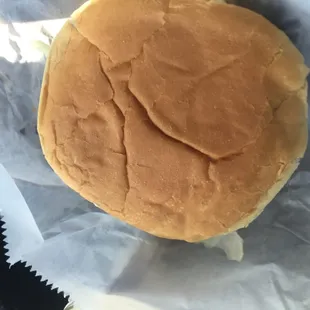 There's a very nice burger under that dome.