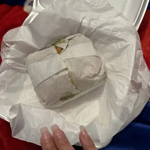 looks like 1/2 a torta, they really cut down the size and upped the price