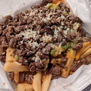 Carne asada fries