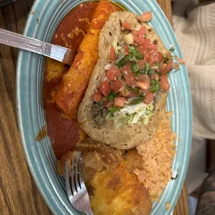 Taco Hand Made Cheese Enchiladas