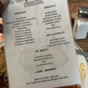 The only beer available was the hopomatic.