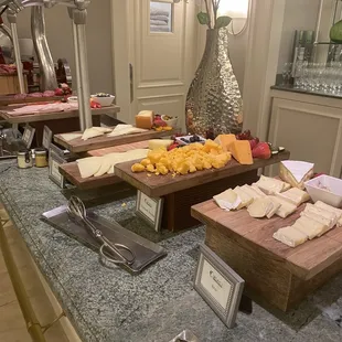 Cheese and hard meats