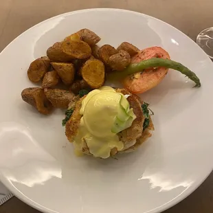 Blue Crab Egg Benedict
