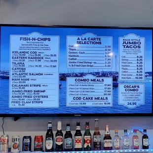 Updated menus Feb 15, 2023