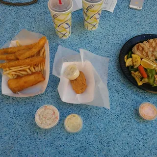 1 Cod & Clam Strips