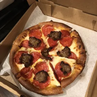 Sausage and pepperoni