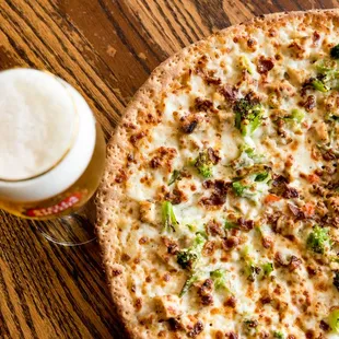 pizza, food