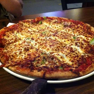 pizza, food