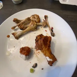 a plate of food