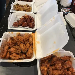 Did we get enough wings to go?