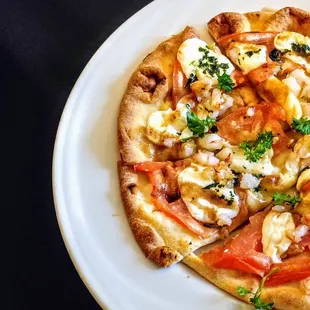 pizza, food