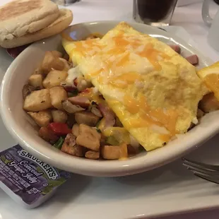 Western egg plate