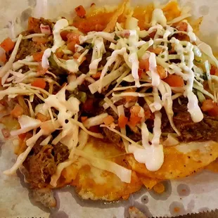 Salsa Verde Nachos
