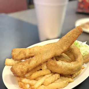 Fried Fish Plate