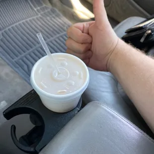 Delicious horchata