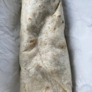 Shrimp burrito