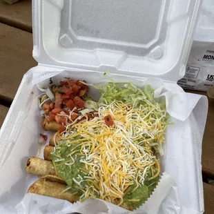 5 Rolled Tacos