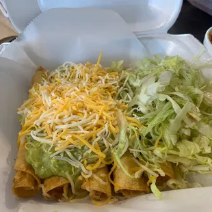 5 Rolled Tacos