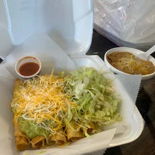 5 Rolled Tacos