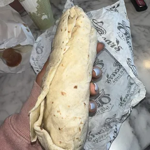 Chorizo Breakfast Burrito